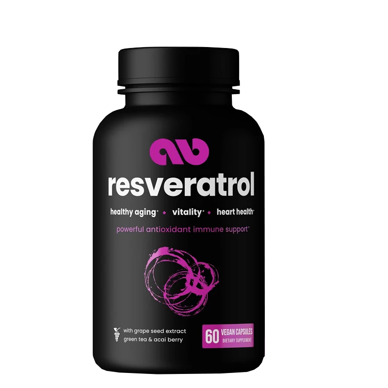 Resveratrol supplement 1400mg, pure plant capsules with trans resveratrol, Brazil berry and grape seed extracts