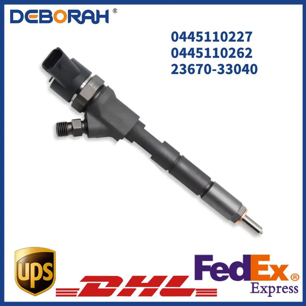 

Common Rail Diesel Fuel Injector 0445110227 23670-33040 For Toyota Yaris 1.4d 1NDTV D4D