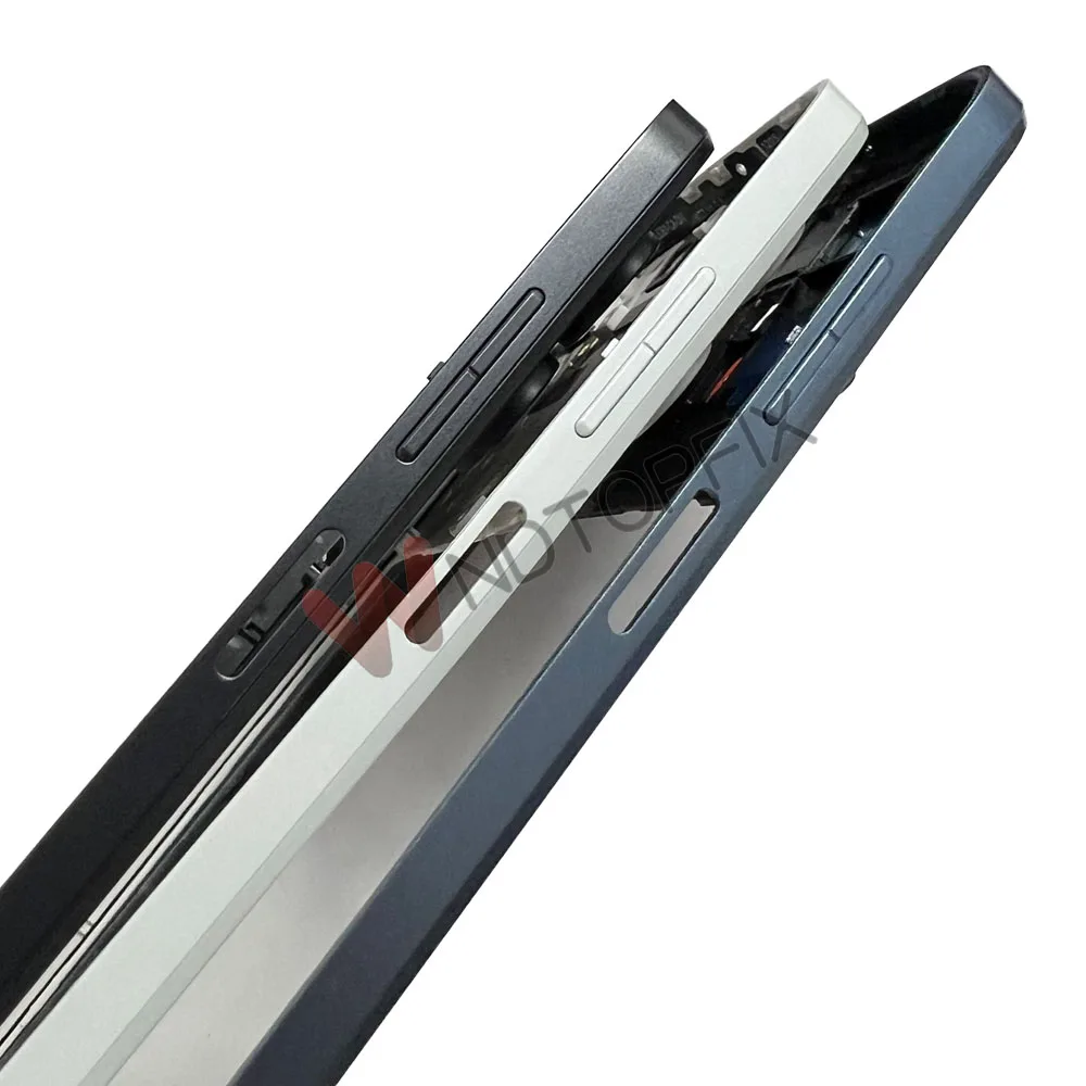 حافظة جديدة للإطار الأوسط لهاتف موتورولا موتو G04 G23 G31 G54 قطع غيار اللوحة الوسطى للإطار الأوسط