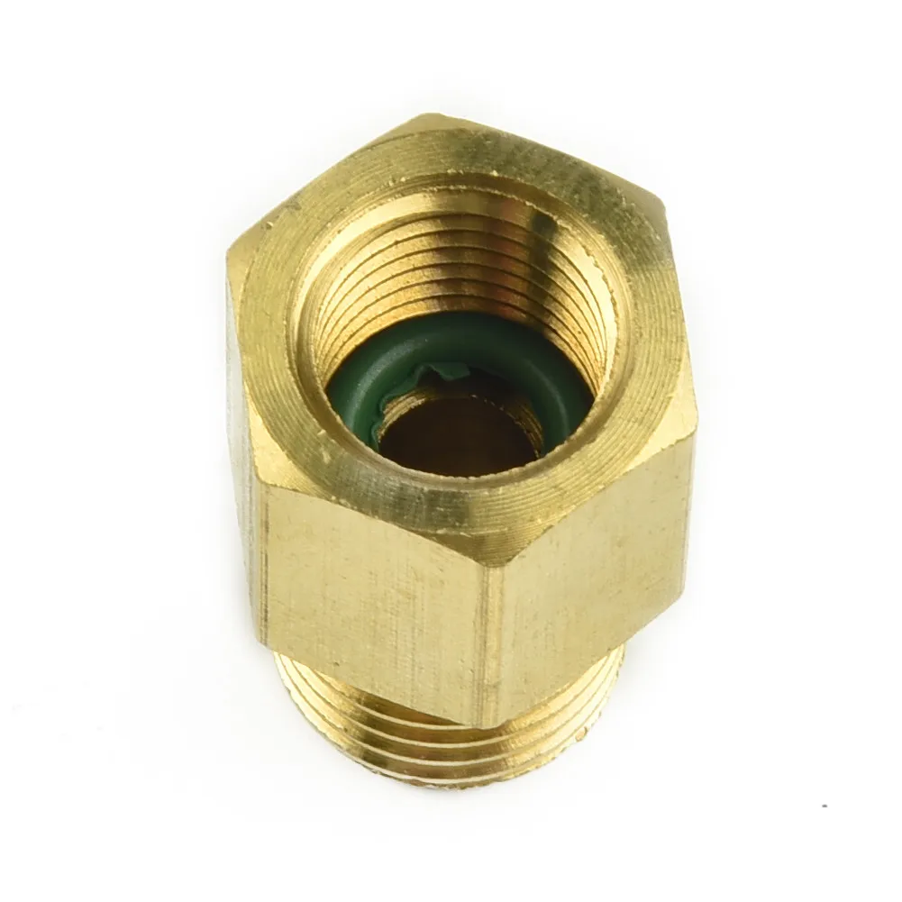 Mosiężny adapter klimatyzatora samochodowego Szybkozłącze 1/2 "ACME męski 1/4" SAE Ergonomiczna konstrukcja zapewniająca wysoką wydajność podczas — zdjęcie 5