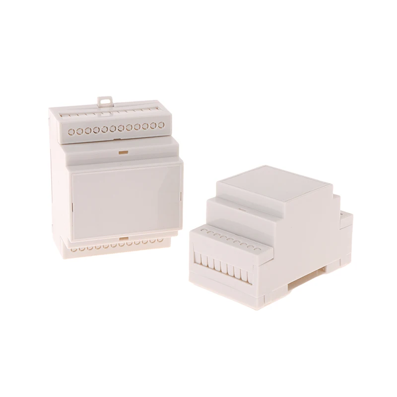 NEW! Din Rail Enclosure Plastic Enclosures For Electronics Distribution Box Electronic Enclosure Outlet Enclosure