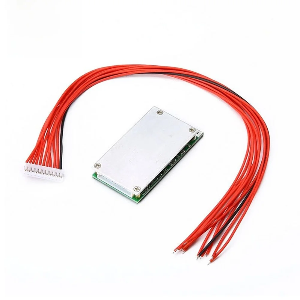 

Плата защиты аккумулятора 10S 36V-42V 15A для скутера с радиатором охлаждения и встроенной защитной платой для литиевых батарей 60x33x10 мм