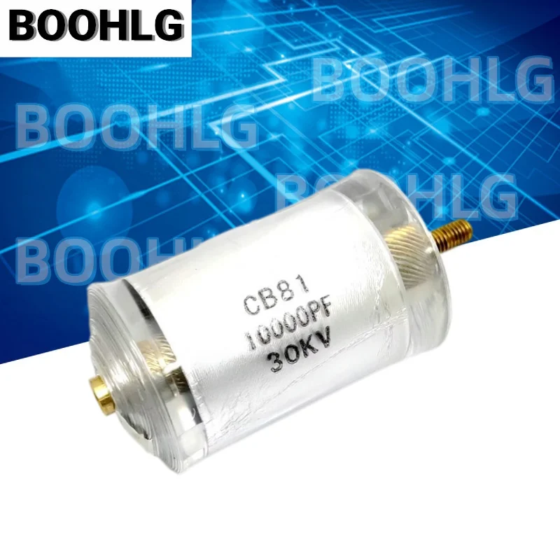 1Pcs CB81 High‑Voltage Polystyrene Capacitor DC 30KV 40KV 50KV 80KV 100KV 1000PF 3300PF 5000PF 10000PF 2nF ±5%
