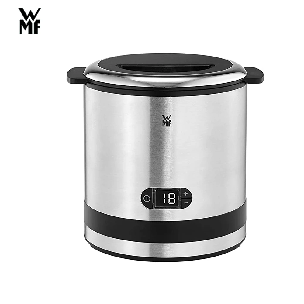 WMF Ice Cream Machine Home Smart Automatic Frozen Yogurt, Sorbet, And Ice Cream Maker 12W, with 300ML Capacity, Stainless