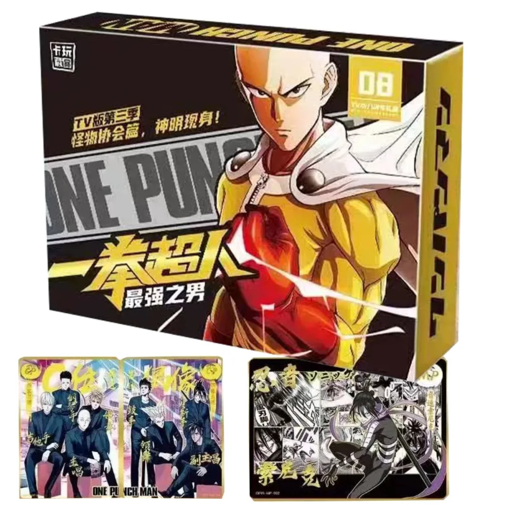 Original ONE PUNCH-MAN Card For Children Anime Limited Edition Exquisite Terrible Tornado Rare Game Collection Card Kids Gifts