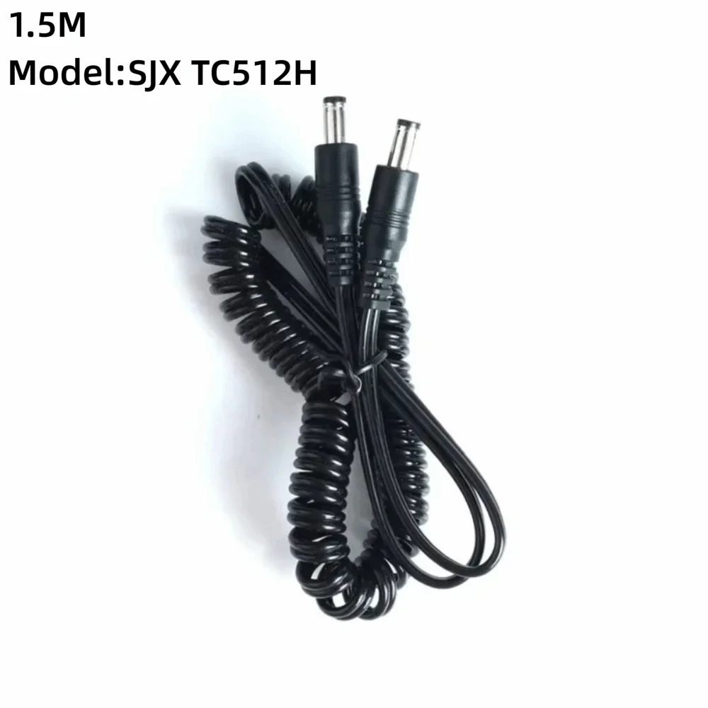 1/1.5M Nail Sander Replacement Spring Wire Double Headed DC Port Handle Connection Cable Universal Rechargeable