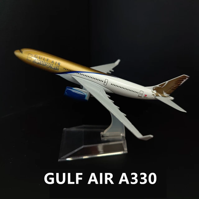 1:400 Scale Metal Aircraft Gulf A330 Airlines Boeing Airplane 1 1:400 Scale Metal Aircraft Gulf A330 Airlines Boeing Airplane 1