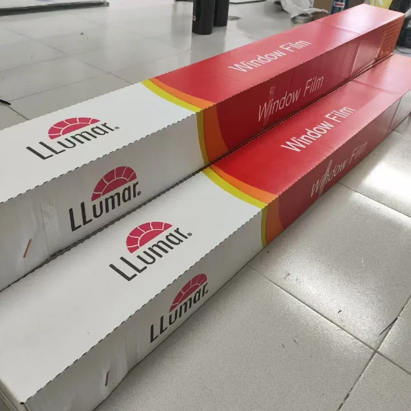 قسط LLumar نانو الكربون نافذة تينت فيلم السيارات فيلم عالية الحرارة الأشعة فوق البنفسجية حجب IRR 35%-45% UV99% PET نافذة السيارة غير التدخل #4