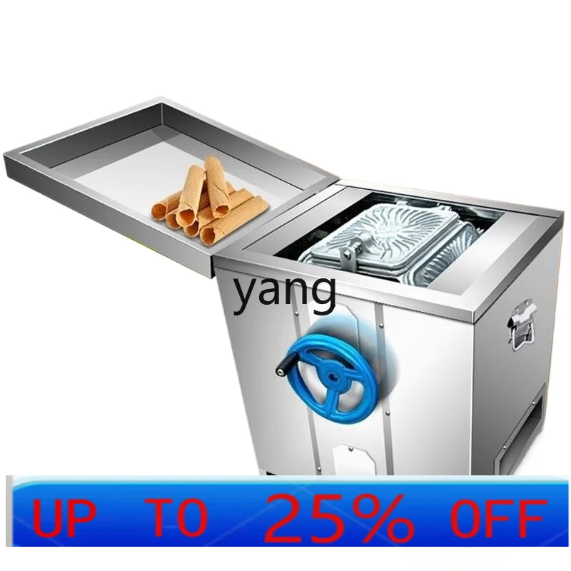 

LTT газовая машина для яичных рулетов, коммерческая хрустящая машина, шестисторонний утолщенный абразивный инструмент