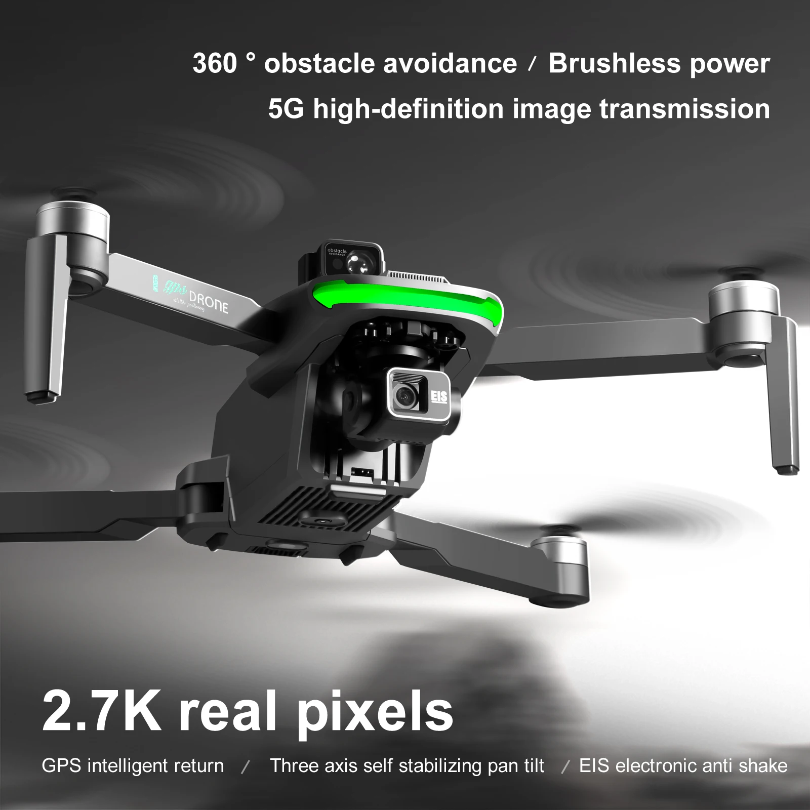 S155 Drone GPS Professional 8K Dual HD Camera 360°Obstacle Avoidance Dron 5G Brushless Motor Foldable Quadcopter 8000M Boy Toys