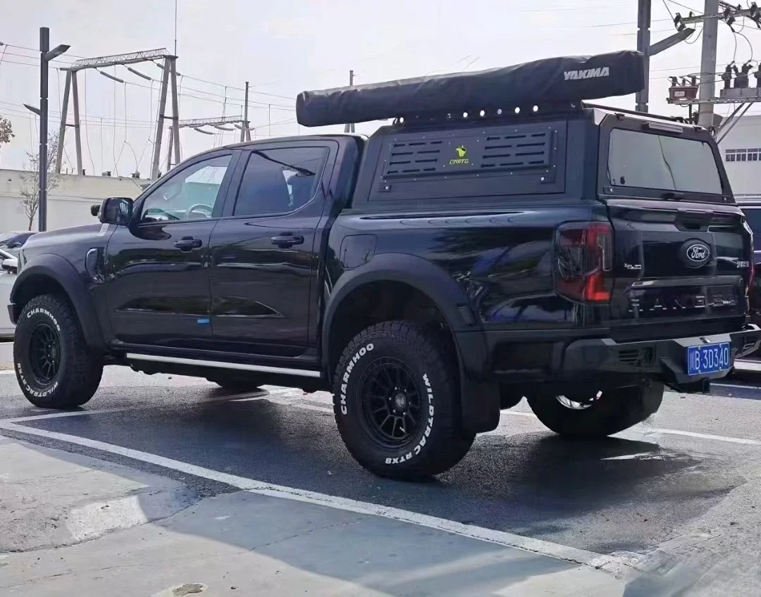 Truck Roof Waterproof  Hardtop Pickup Canopy with Locking Function  Universal Adjustable Aluminum Hard Type Cargo Bed Cover