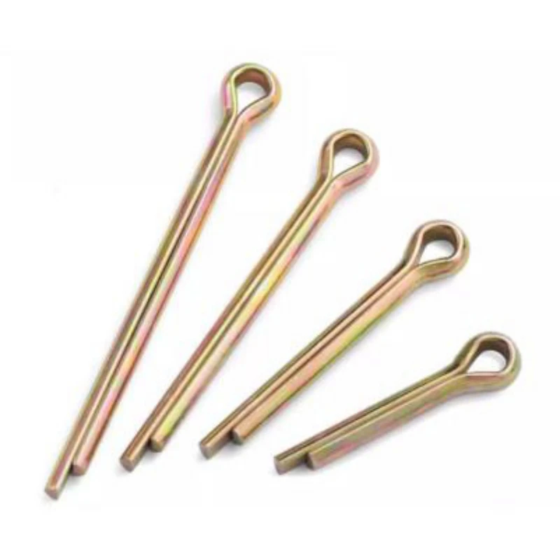 10-500Pcs M1.5 M2 M2.5 M3 M4 M5 M6 M8 M10 GB91 Color Zinc Plating Carbon Steel U Shape Type Spring Cotter Hair Pin Steel Pins