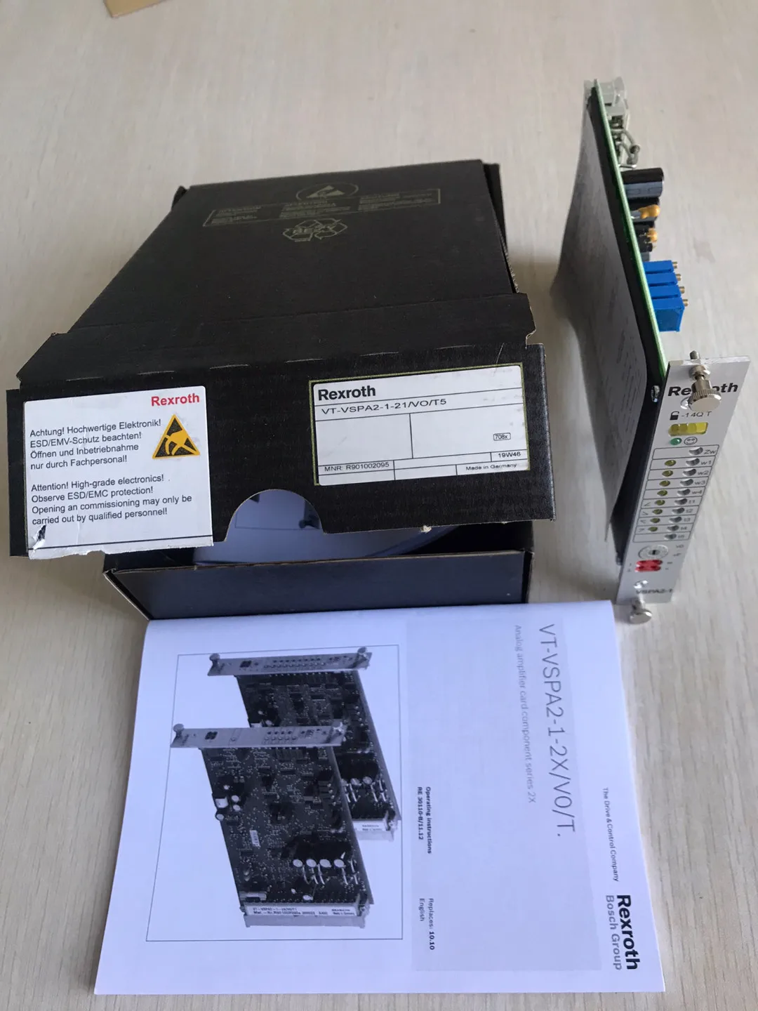 New German Rexroth VT-VSPA2-1-2X/V