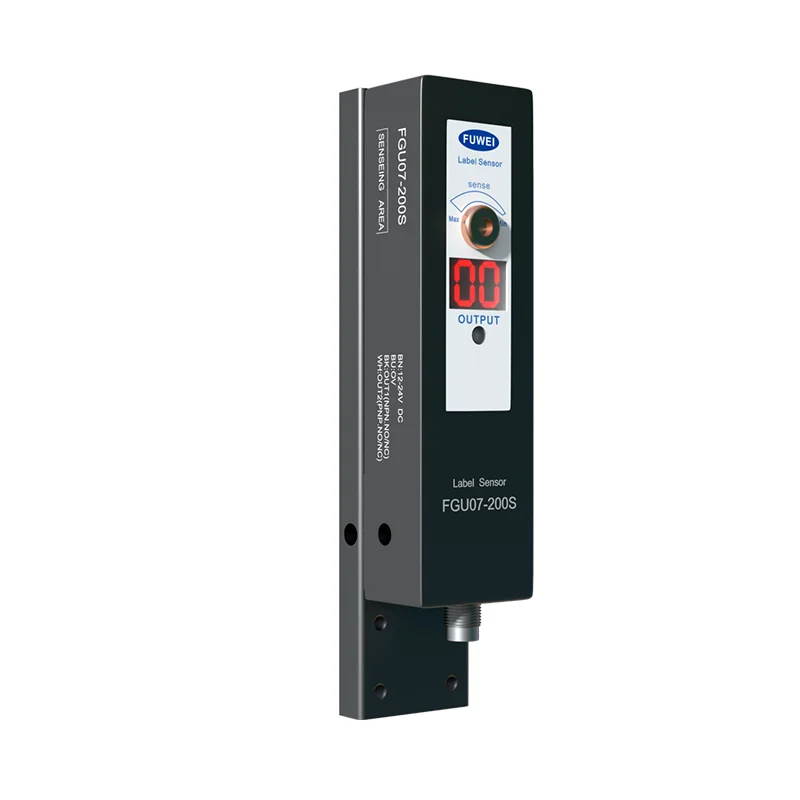 FGU07-200S Labeling Machine Detection Of Transparent labels Hot Gold Silver Capacitive Eye Sensor Detection Label Sensor Metal