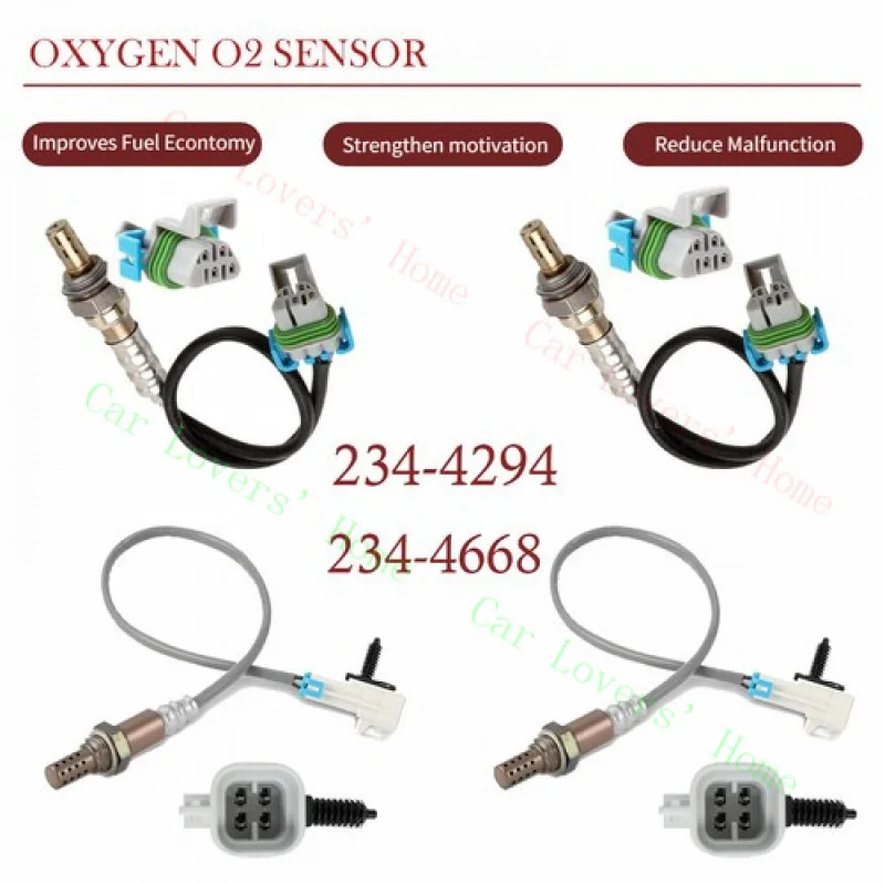 A+ Set of 4 Oxygen O2 Sensors For 2008 Buick Enclave 2008 2009 Saturn Vue 3.6L V6