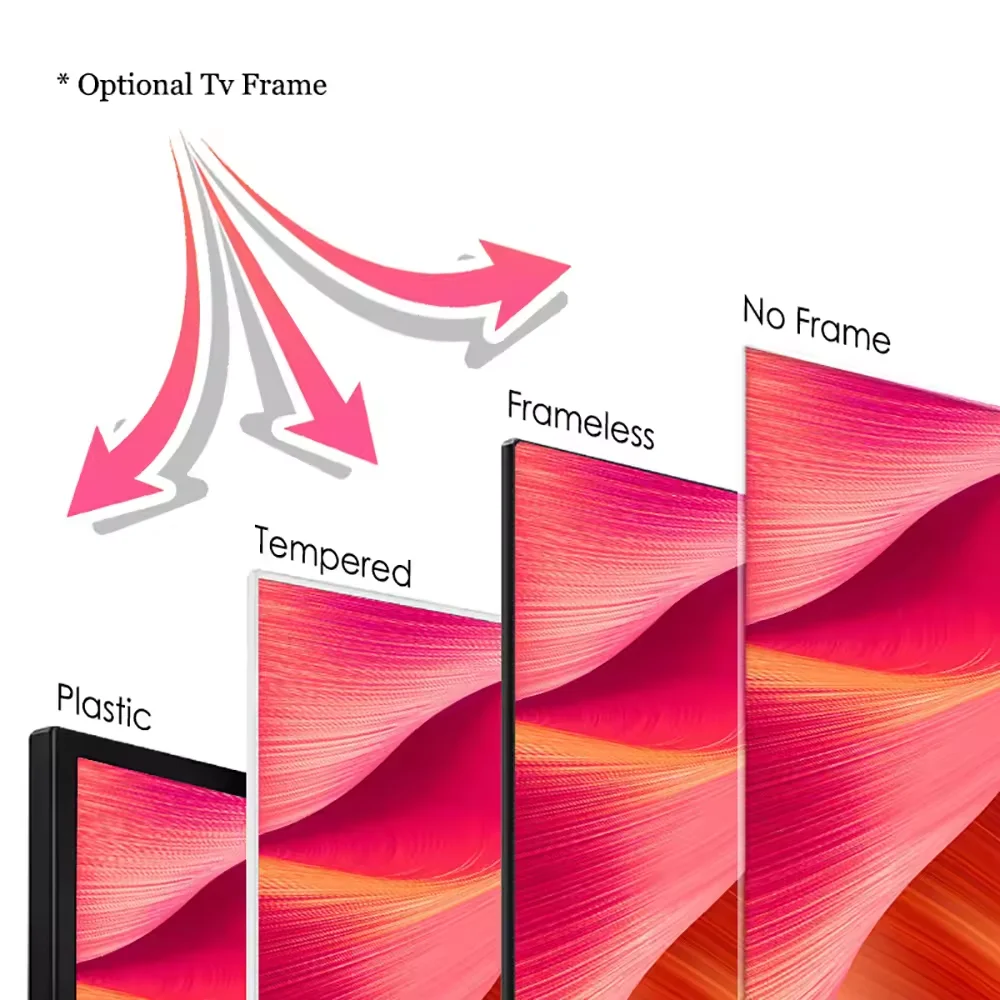 تلفزيون LED عالي الدقة 1080 بكسل لغرفة المعيشة تلفزيون الفندق 32 40 43 50 55 65 بوصة تلفزيون ذكي