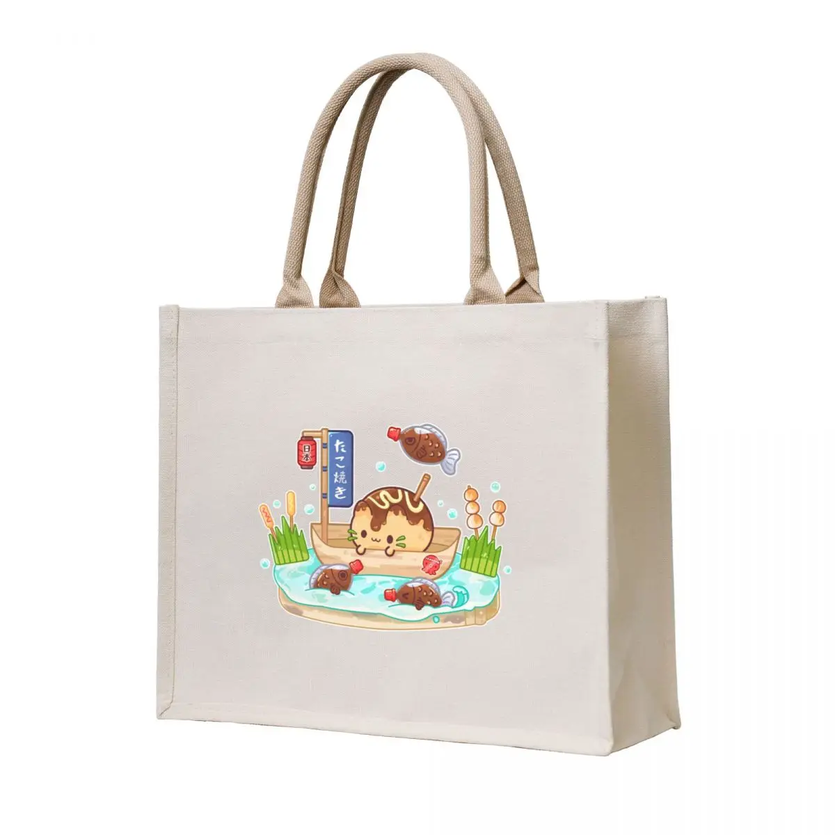 

Takoyakitty! Tote Bag shopper bag woman eco bag folding custom tote canvas bags