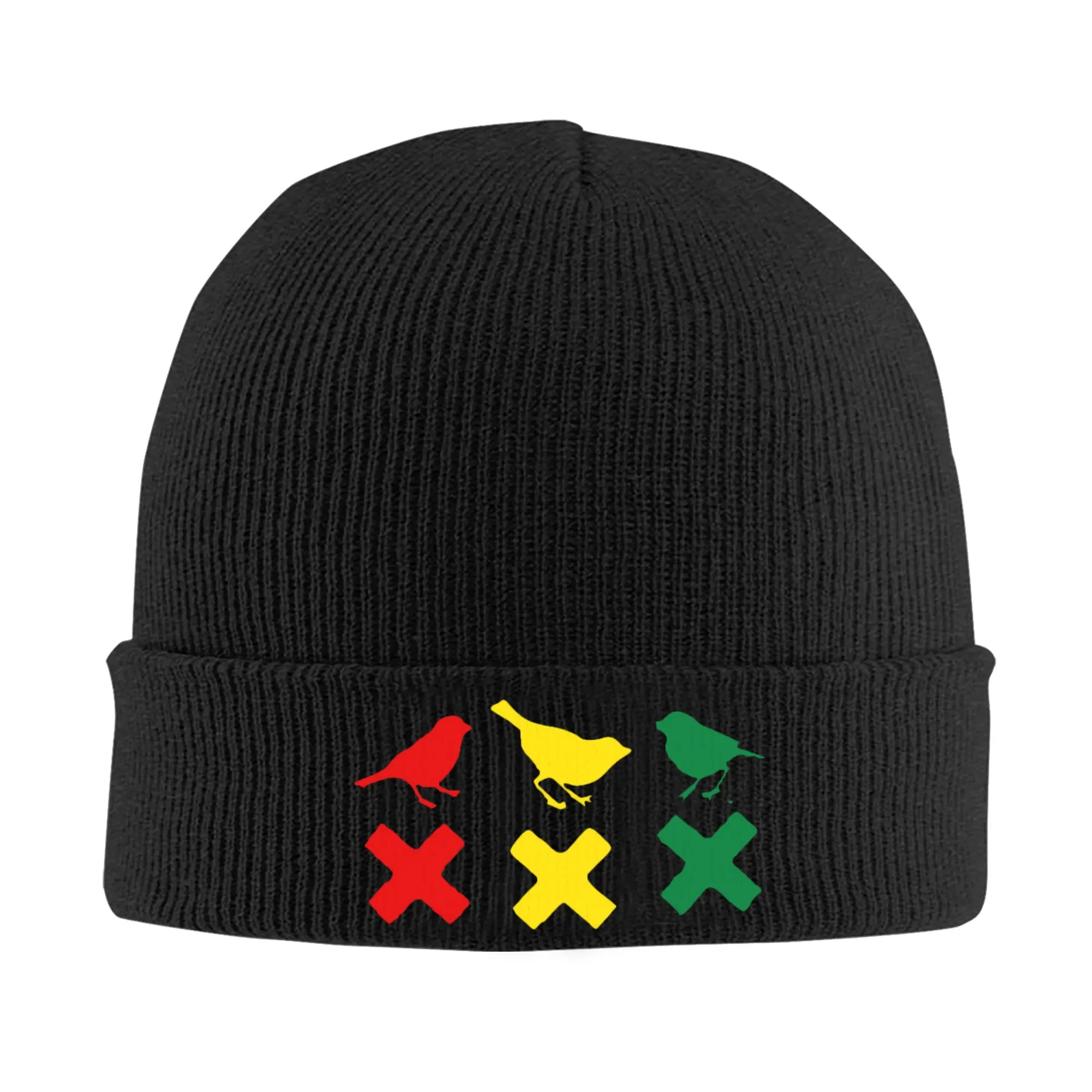 Custom A-Ajaxed Bob Marley Bonnet Hat Cool Knit Hat Men Women Unisex 3 Little Birds Warm Winter Skullies Beanies Caps