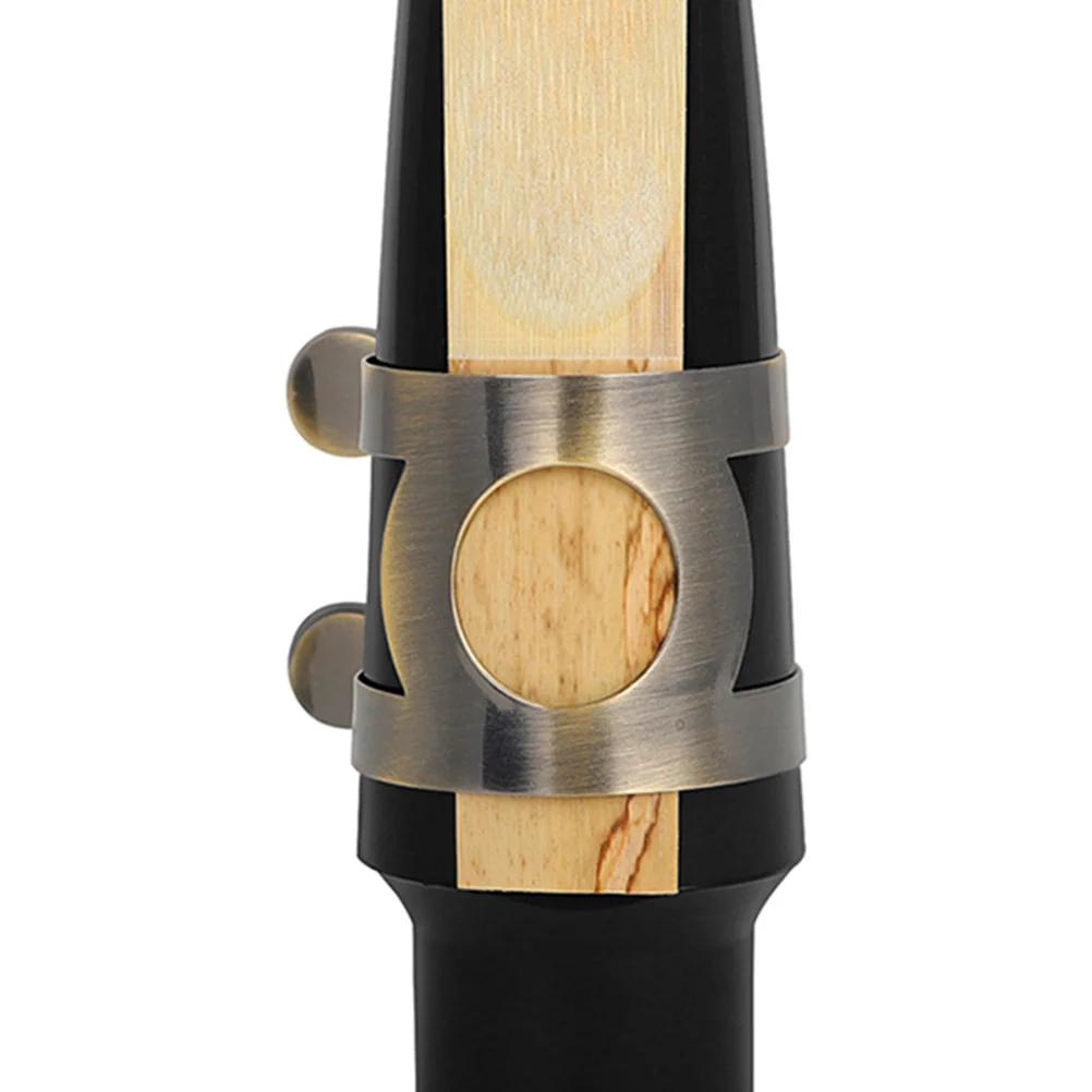 ساكس ضمد مشبك معدني لآلات النفخ أداء مستقر المعونة الموسيقار الملحقات ساكس كليب مقاطع القصب مقاطع ضمد