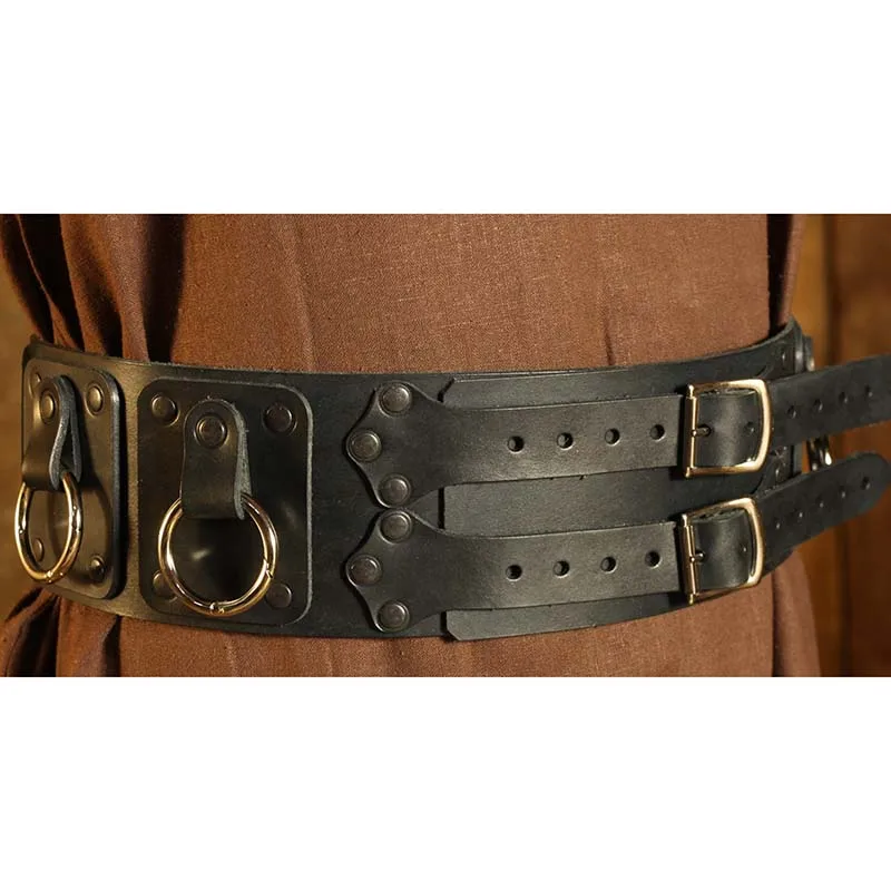 Ceinture Corset médiévale de 7cm de large, accessoires de Costume de Cosplay pour adultes, ceinture de guerrier de chevalier, Steampunk Halloween Pirate Larp pour hommes et femmes