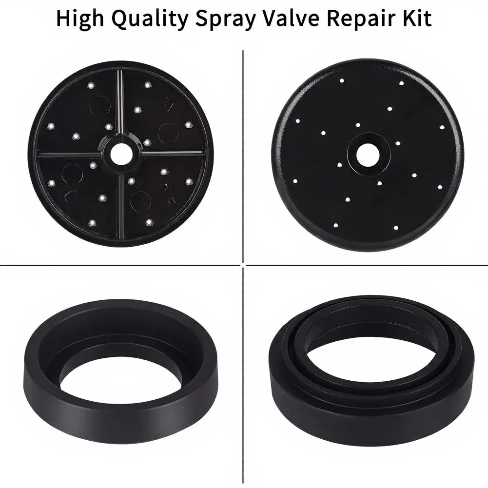 For Commercial Pre Rinse Sprayer Repair Kit Includes Spray Face Bumper and Screws for Quick 1 Minute Installation