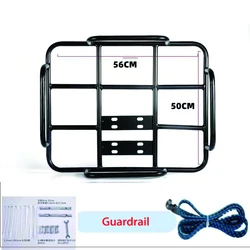 Food Delivery Box Rack Rear Grille Loading Seamless Steel Tube Freight rack Universal For Motorcycle Electric Bicycle