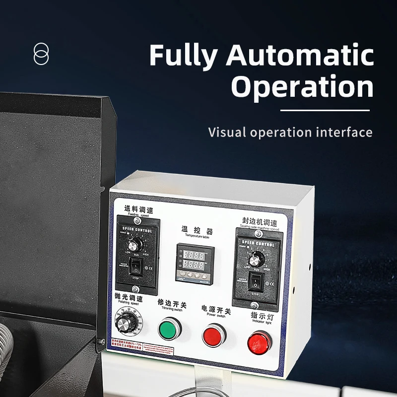WFS910H Woodworking Edge Banding Machine - Fully Automatic Edge Banding, Trimming, and Dust-Collecting Edge Banding Machine