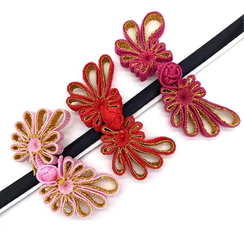 652F Cheongsam  Buttons Closure Sewing Fasteners for Sweater Coat Cheongsam Traditional Handcraft Accessories - Image 3