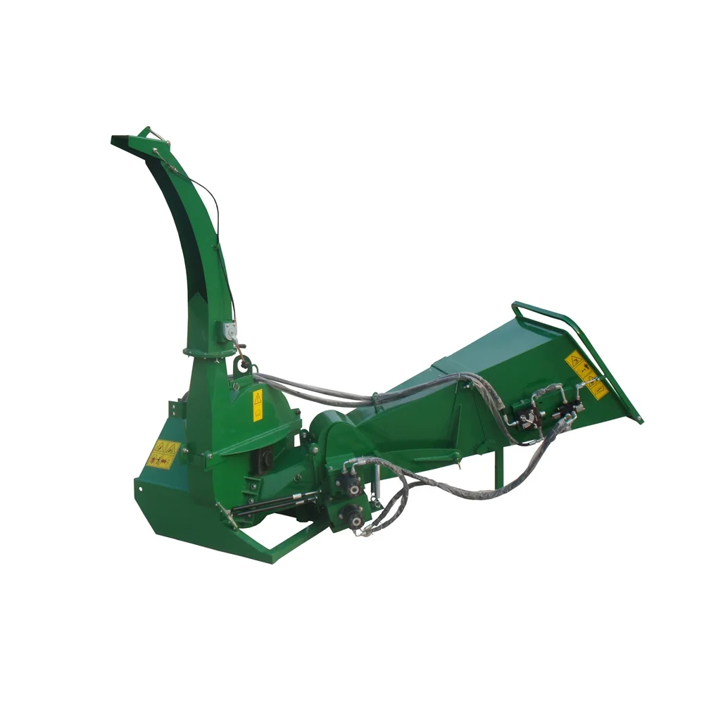 

Professional Tractor-Powered 6 Inch Wood Chipper with PTO Shaft Drive