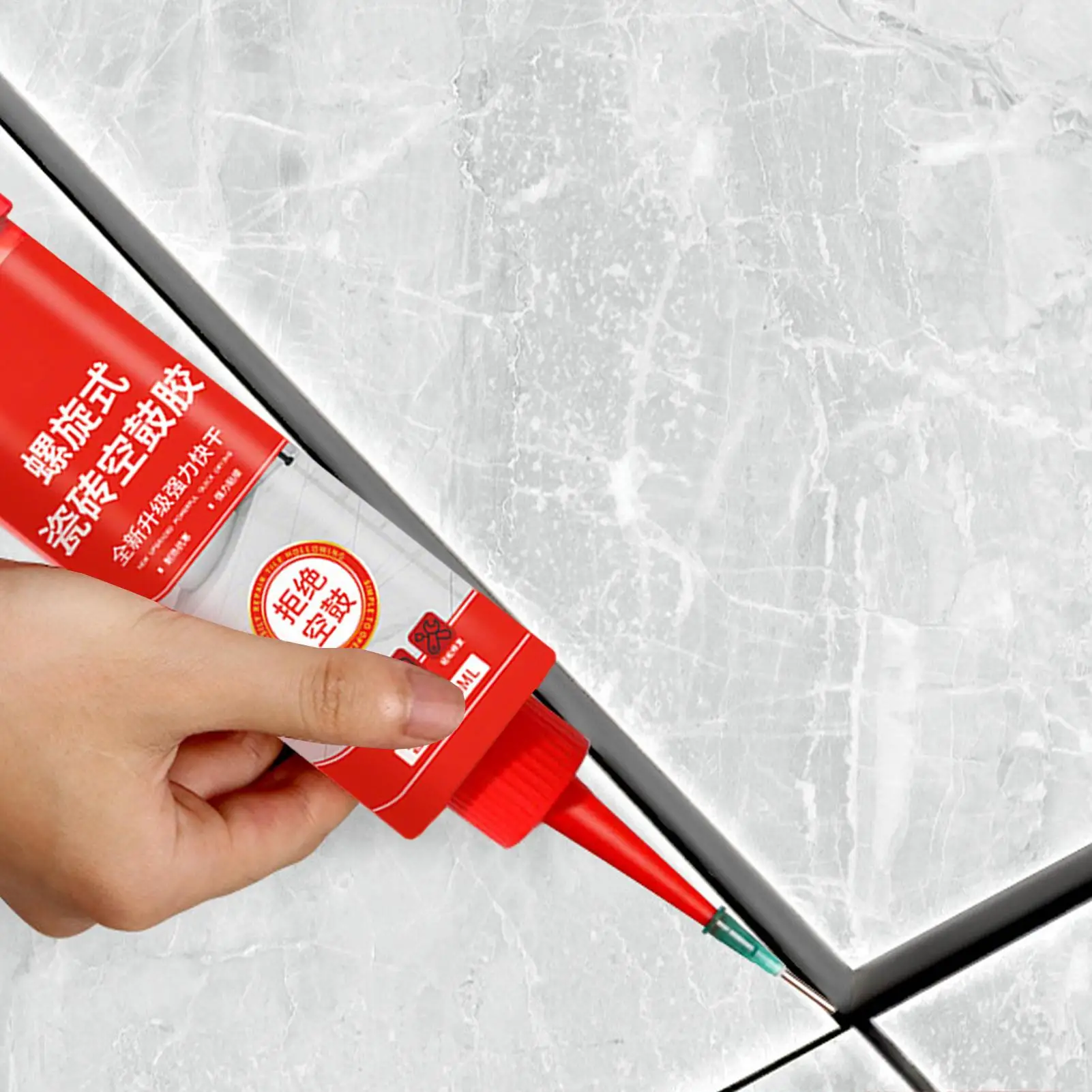 Caulking Adhesive Sealant 5.07oz Rust-Proof Marble Floor Grout Repair Adhesive Water-resistant Heat-Resistant Filling Sealant