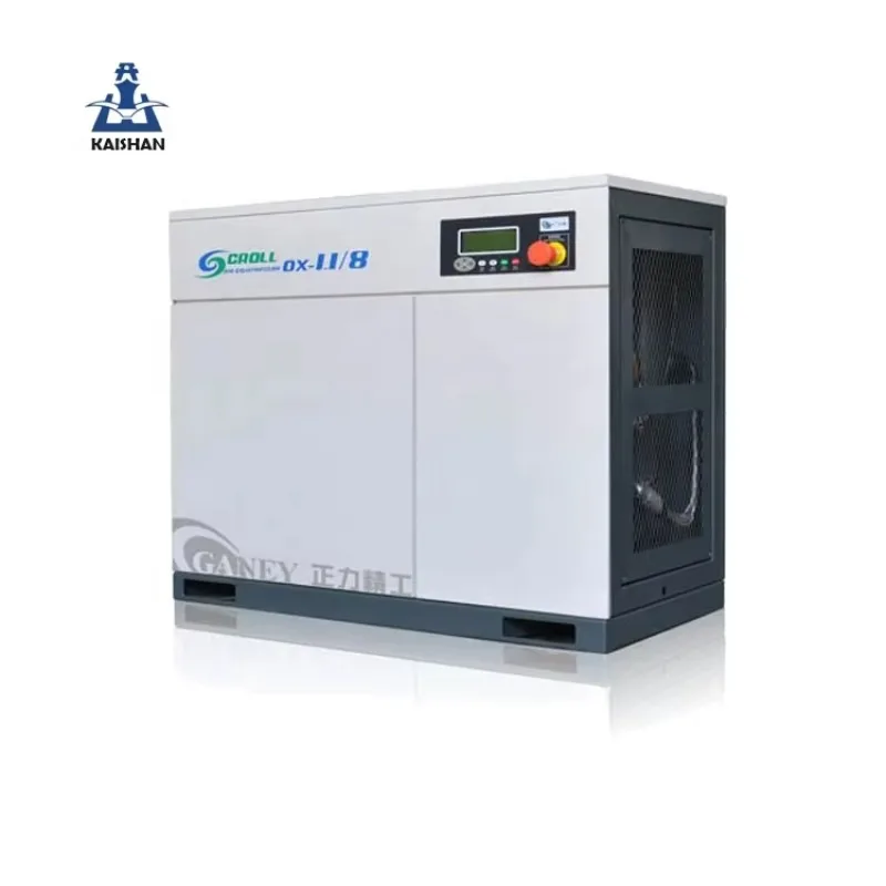 Ganey Industrial 10 Silent Scroll Air Compressor Stationary with 380V Lubricated Screw Type Air Cooled