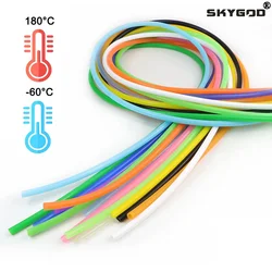 Food Grade Silicone Tube 17 Colors ID 2mm 3mm 4mm 5mm 6mmTasteless High Temperature Resistant Flexible Rubber Tubing Water Hose