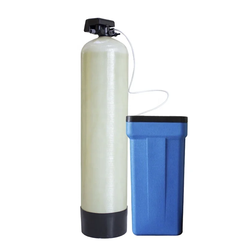 مصنع منقي المياه الأوتوماتيكي للغلاية مع صمام التحكم ومنقي المياه القلوية من الراتنج الأيوني #1