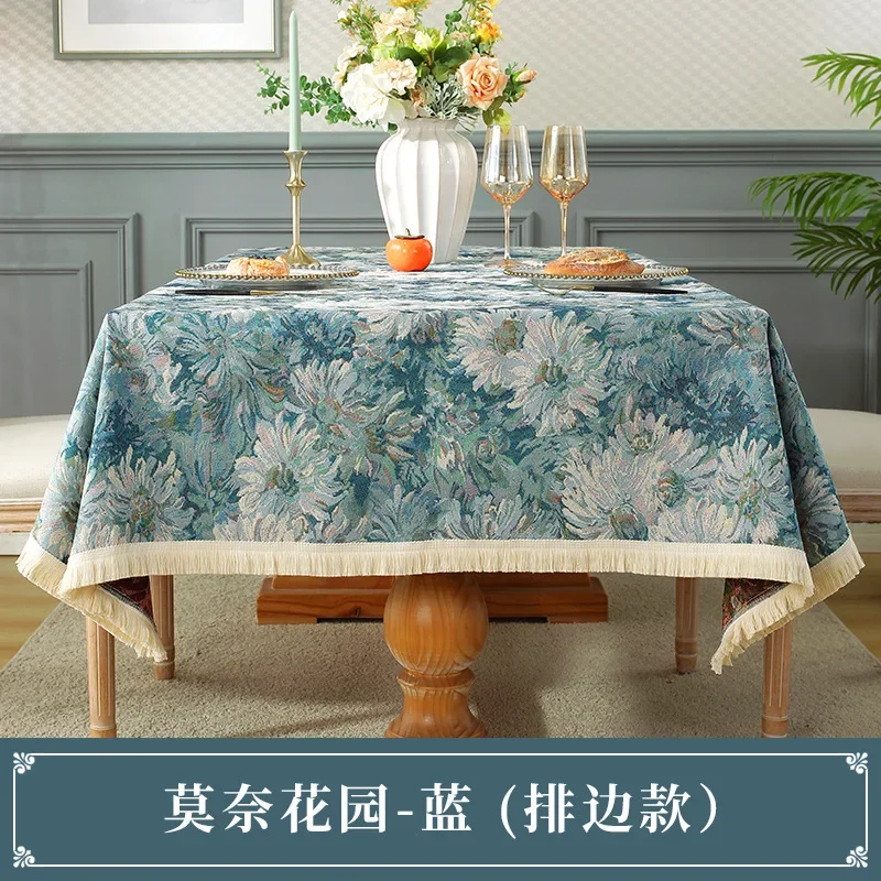 

30086 Table cloth waterproof, oil proof, and wash free PVCmesh red tablecloth, desk, student coffee table, table mat fabric art