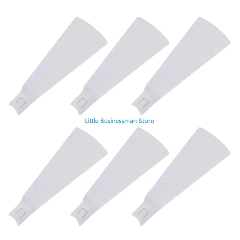 6Pcs ABS Ersatz Lüfterflügel Für Deckenventilator E27 Schraube Mund Haushalt M76A – Detail 3