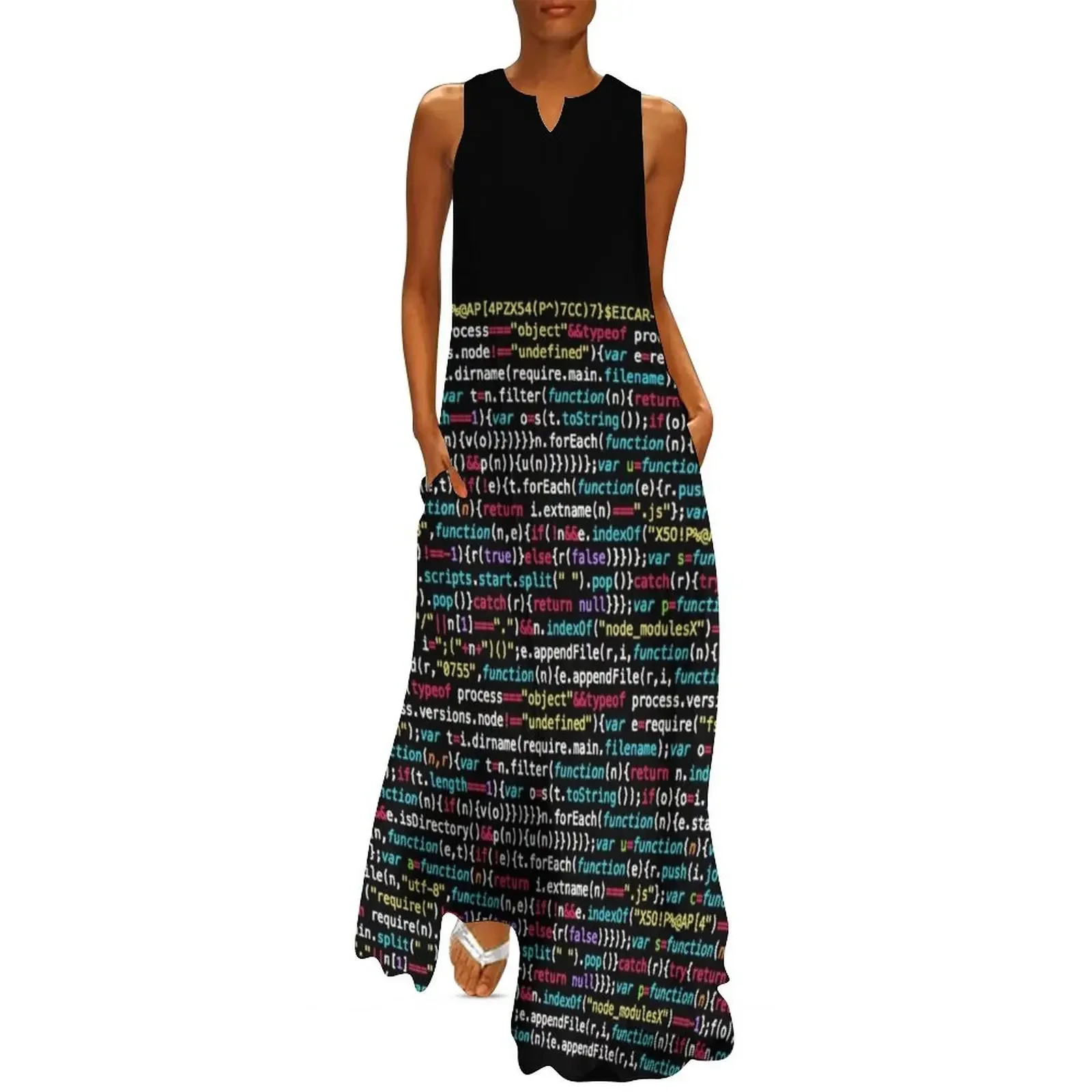 

Coding Programmer Nerd Geek Long Dress purple dress elegant dresses plus sizes Dress