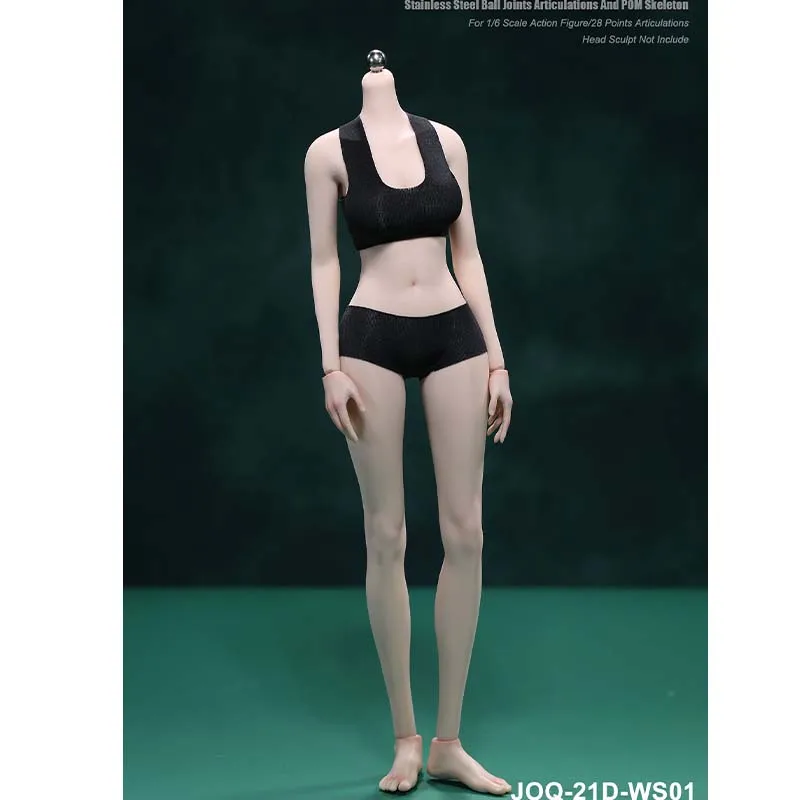 JOQ-21D figure anime scala 1/6 supermodelo snello ragazza a gamba lunga articolata morbida base in vinile corpo action figure ragazza regali