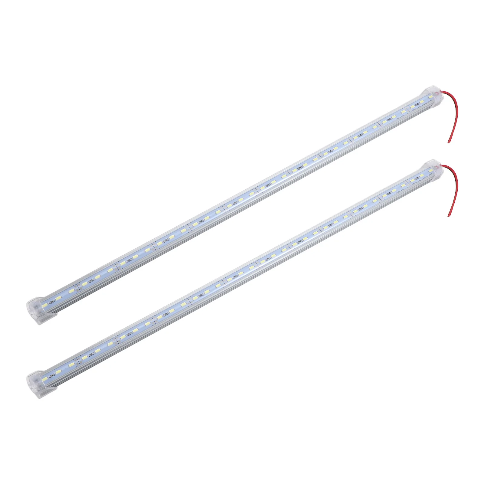 

2pcs Led Hard Light Bar 50Cm Aluminum 14.4W 6000K Dc12V Ip65 White For Home Hotel Shelf Truck Boat Car Display Lighting Night