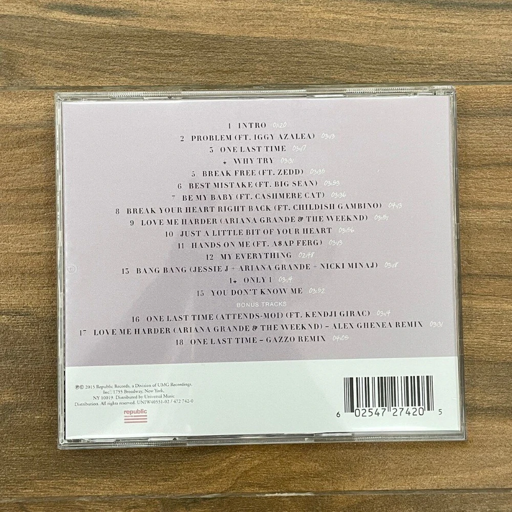 Ariana Grande My Everything CD Deluxe Edition Bonus Tracks Pop R&B