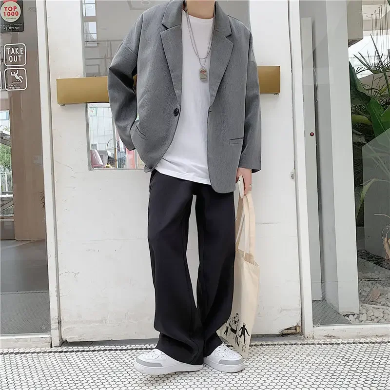 Linen Men\'s Suit Jackets Plus Big Size Male Blazer Oversize Coat Party Summer Original Casual High Quality Fashion 2024 Classic