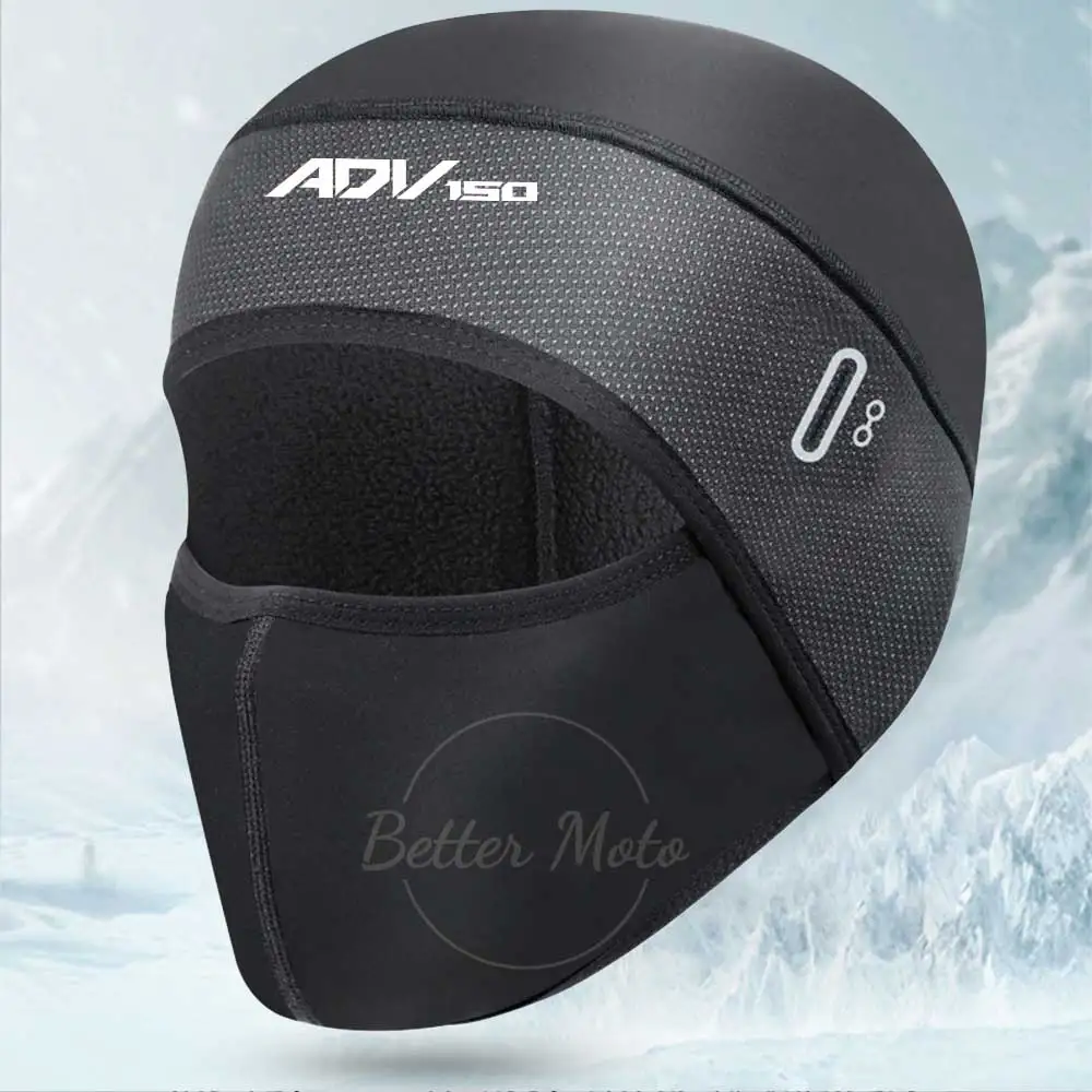 For HONDA ADV150 WEST BIKING Warm Cycling Cap Winter Outdoor Sports Helmet Liner Bike Headgear Climbing Skating Hat for Men