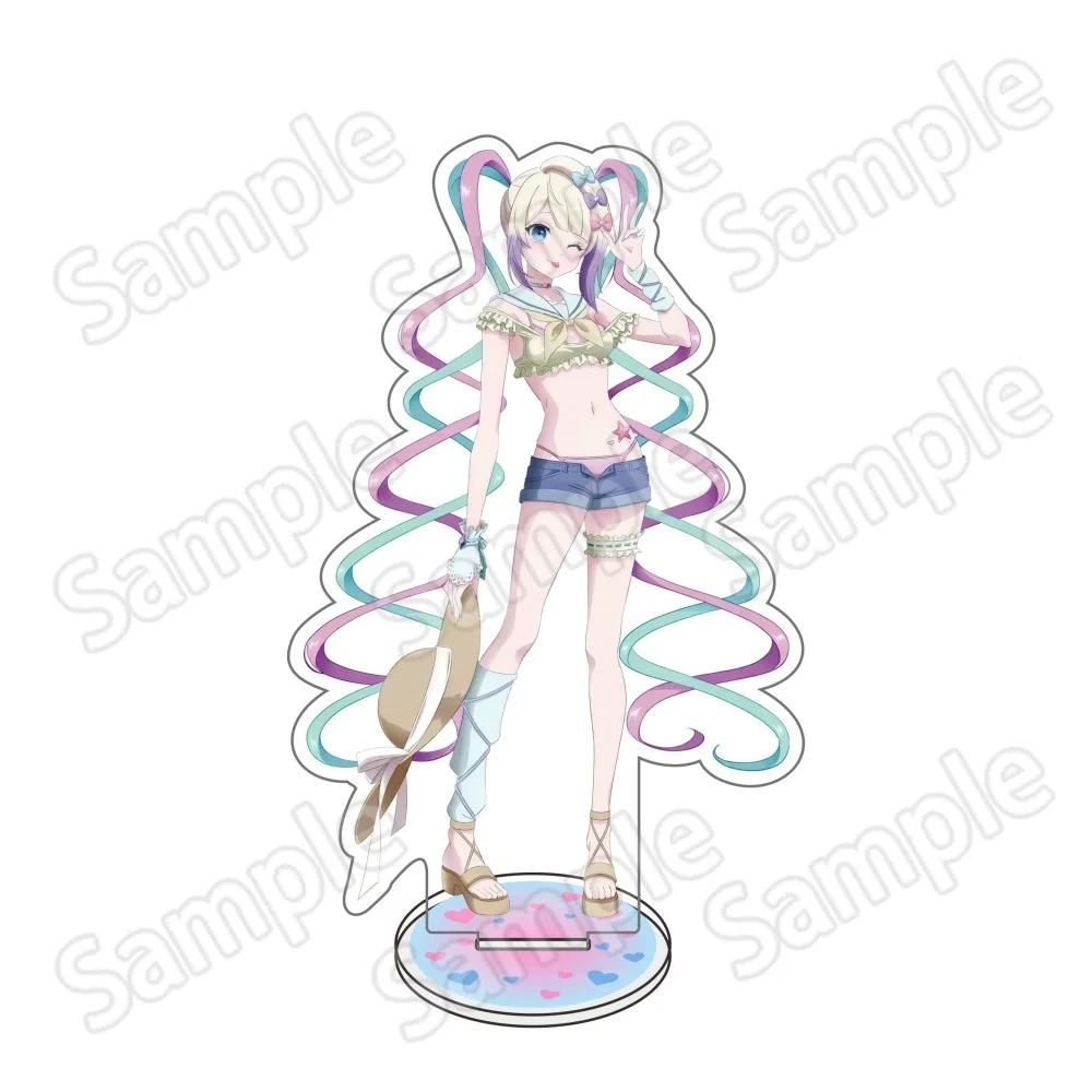 Acryl Needy Streamer Overload Standfigur Schlüsselanhänger 15cm Beidseitiger UV-Druck Hohe Klarheit KAngel Ame-chan Schreibtisch-Deko Anime-Geschenk – Detail 7