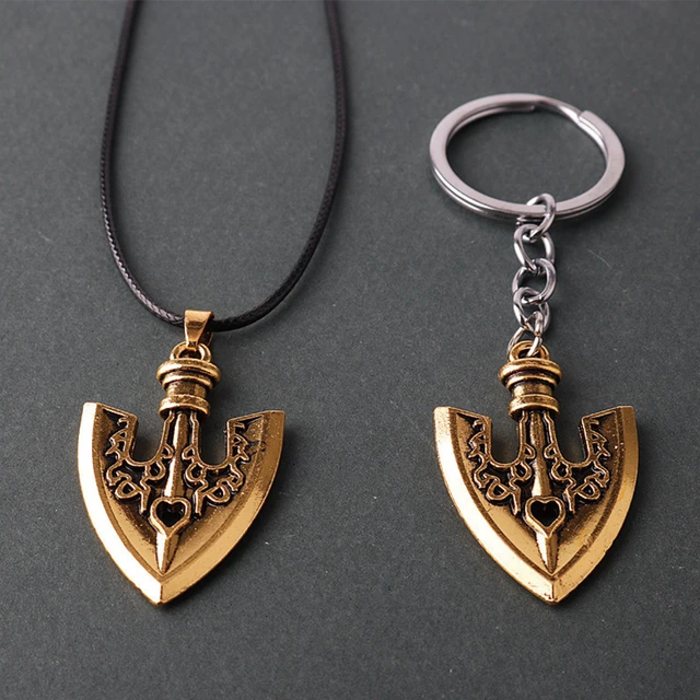 Anime JOJOS BIZARRE ADVENTURE Necklace Kujo Jotaro Arrow Metal Pendant Chain Choker Necklaces Charm Gifts Jewelry collares AliExpress 36