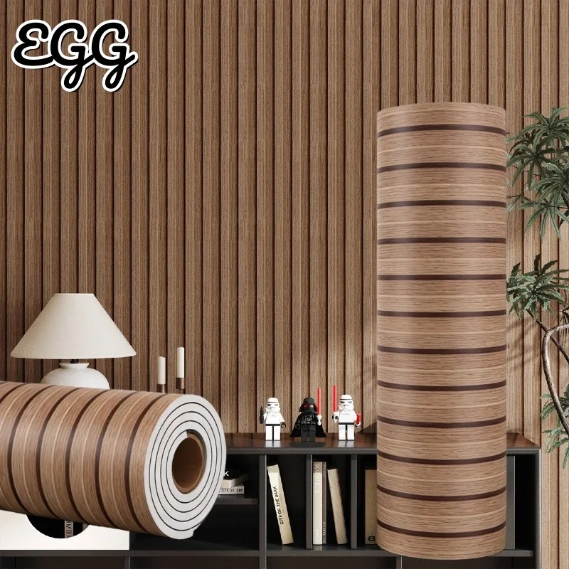 

Самоклеящиеся водонепроницаемые толстые пенопластовые обои под дерево для декора стен и фасадов