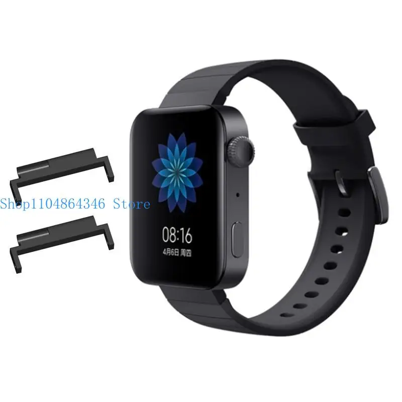 652F 1 par conectores repuesto 18 mm a 20 mm para pulsera Mi Watch GPS