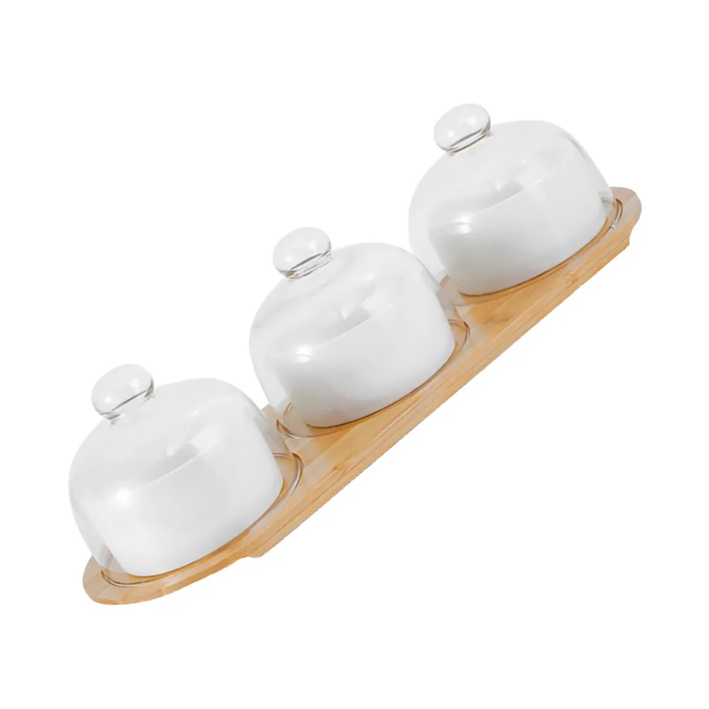 

1set 1Set Ceramic Dessert Dish Fruit Salad Bowl Glass White Large Capacity Eco-Friendly Kitchen Supplies Pudding Bowl