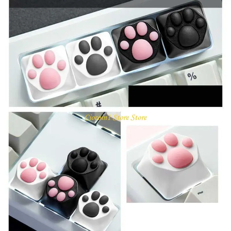 A3PC DIY Mechanische Tastatur für Schlüsselkappe Persönlichkeit Schöne Paw für Katze Klaue ESC Tastenkappe für MX – Detail 7