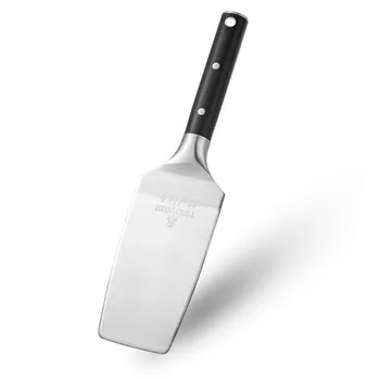 נירוסטה בנאי של סכין Tiler של לבני ופר כפול צדדי מעובה ישר ידית קיר חיתוך בנייה סכין