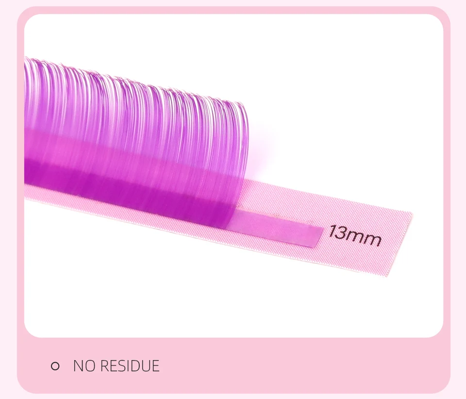 Lashprofessor Farbige Mischung Einzelne Wimpernverlängerungen C/D Make-up Natürliche weiche falsche Seidenwimpern Faux Nerz Russische Wimpern Cilios – Detail 8