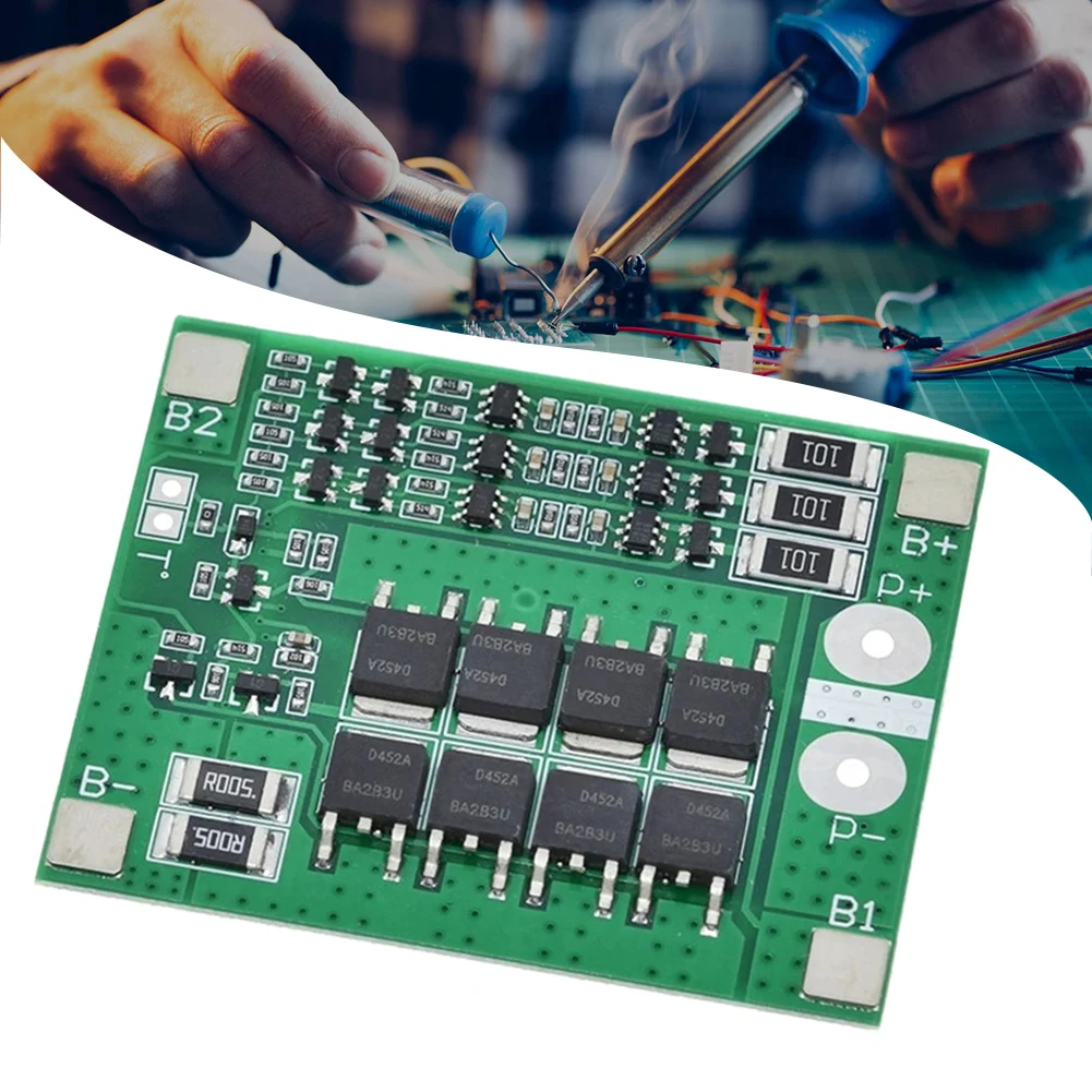 Panneau de Protection de batterie Li-ion 18650 3S 25a, BMS PCM, panneau de Protection de charge pour Module de batterie Li-ion Lipo